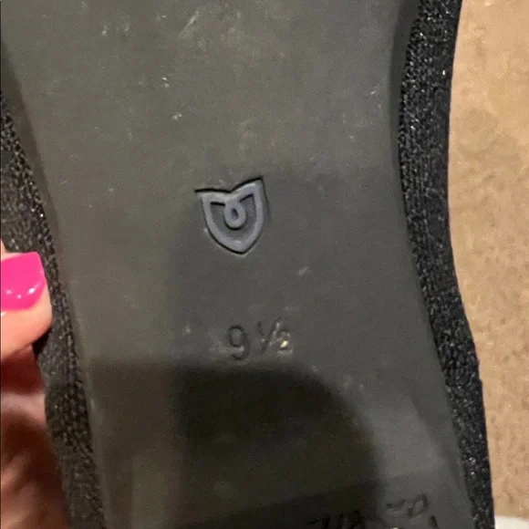 Rothy’s black The point ballet flat shoes 9.5 - Picture 7 of 7